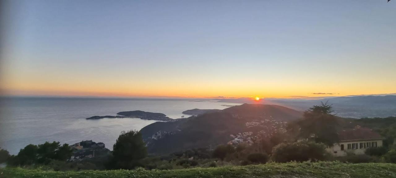Appartement De Luxe Eze Village Vue Mer Avec Piscine 외부 사진